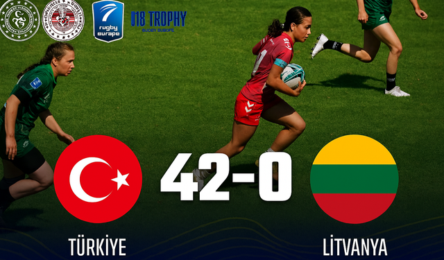 U18 Kadın Ragbi Takımı Avrupa Trophy’ye Hızlı Başladı