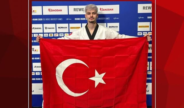 Muhammed Emir Yılmaz’dan FISU'da gümüş madalya