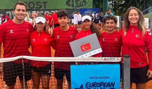 Türk genç tenisçiler Çekya’da Avrupa Şampiyonası’nda korta çıktı