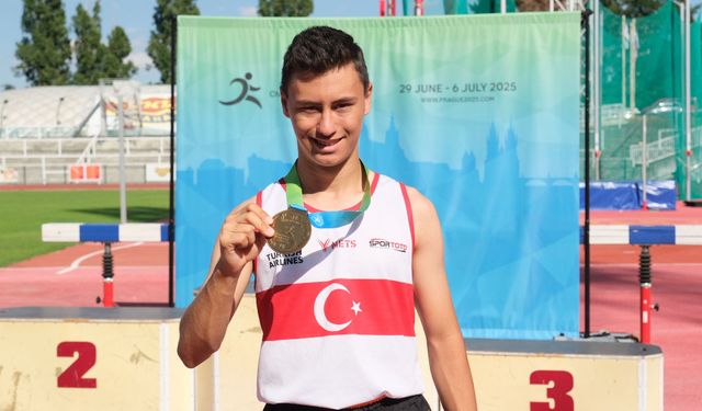 Muhammet Eren Uysal'dan Dünya ve Avrupa Rekoru