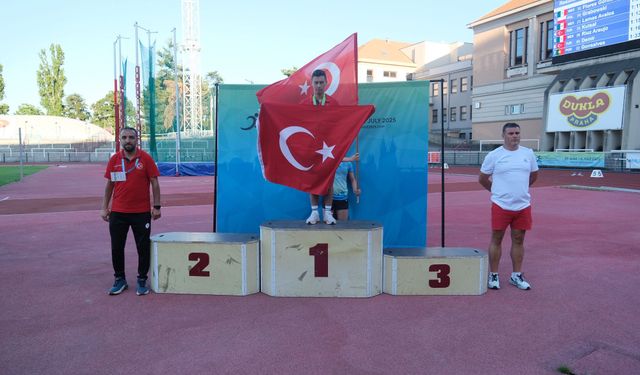 Muhammed Eren Uysal Avrupa’da çifte zaferle şampiyon