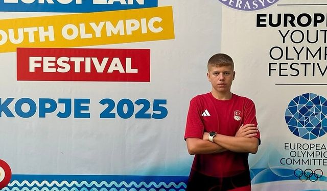 Eymen Batu Özcan, EYOF 2025’i 400m karışıkta 15. sırada bitirdi