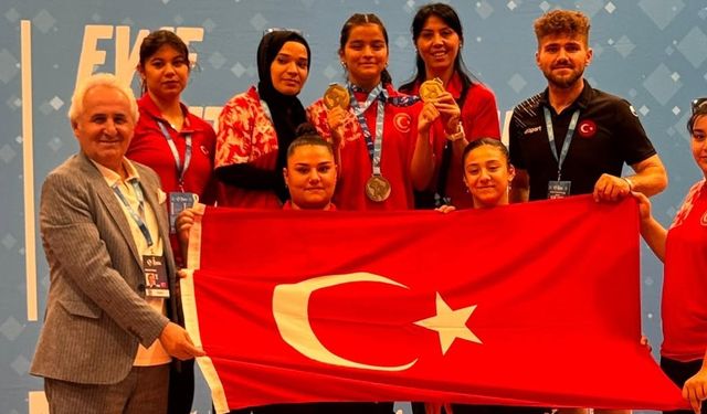 Tuğba Kıvrıkoğlu Avrupa Halter Şampiyonu oldu