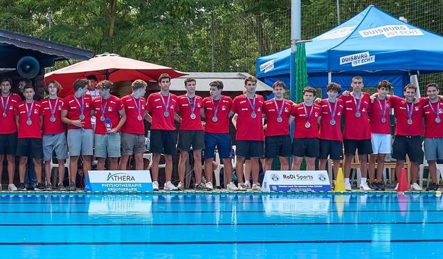 U16 Erkek Sutopu Milli Takımı Almanya’dan Gümüşle Döndü