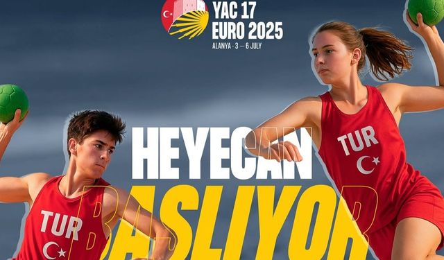 Alanya’da Avrupa Plaj Hentbolu Şampiyonası Başlıyor
