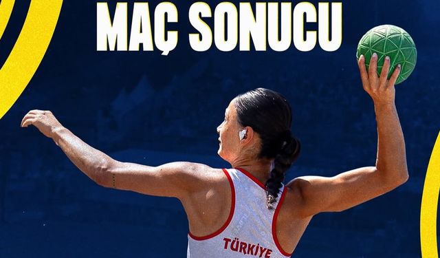 Milli Kadın Plaj Hentbol Takımı Hırvatistan'a Yenildi