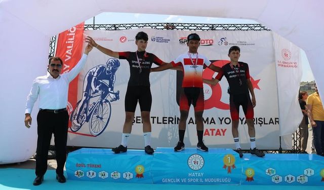 15 Temmuz Anma Bisiklet Yarışı Hatay’da Sonuçlandı