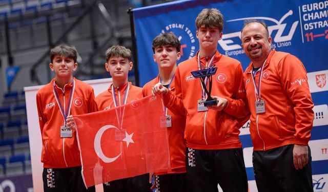 Yıldız Erkek Milli Takımımız Avrupa İkincisi Oldu