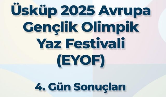 Muhammed Enes Yalçın’dan EYOF 2025’te Bronz Madalya