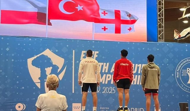 Yiğithan Eroğlu Avrupa Şampiyonu: 3 Altın Madalya