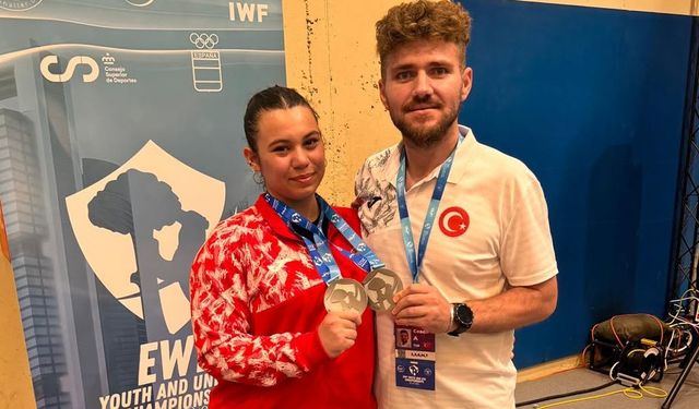 Zeynep Nur Pehlivan Avrupa Halter Şampiyonası’nda ikinci