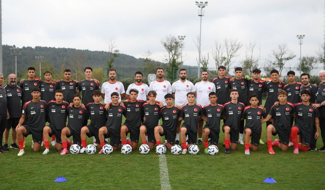 U17 Millî Takım Telki Cup Hazırlıklarına Riva’da Başladı