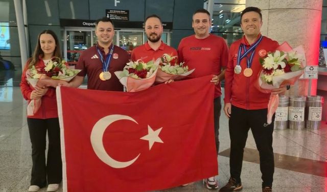 Ateşli Silahlar Milli Takımı Avrupa’dan 4 madalya ile döndü