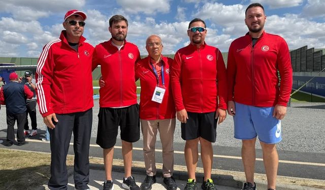 Türkiye Trap Büyük Erkekler takımda Avrupa üçüncüsü