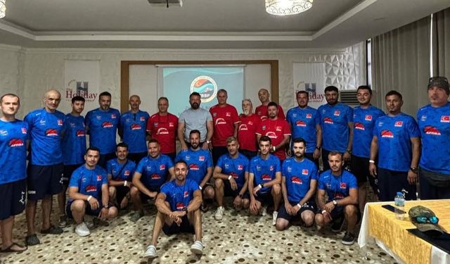 Zıpkınla Balık Avı Milli Takımı kampı Didim’de tamamlandı