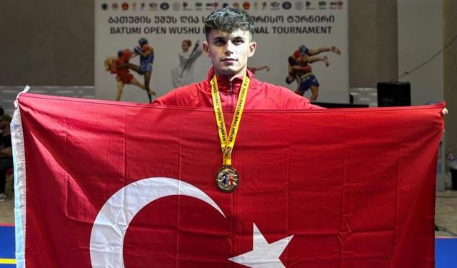 Beytullah Urhan, Batum Wushu Turnuvası’nda Şampiyon