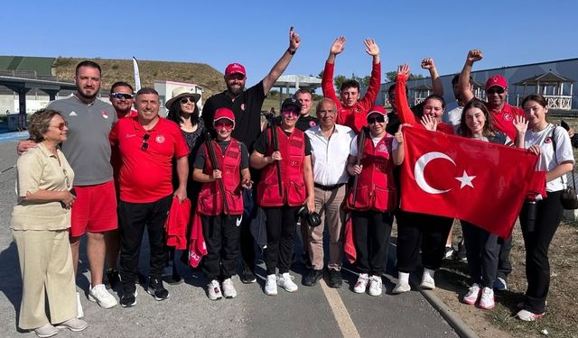 Trap Trio Büyük Kadınlar Takımımız Avrupa İkincisi Oldu