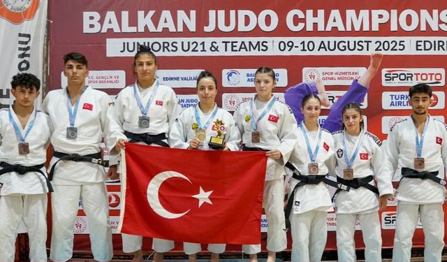 Milli Judocular Edirne’de Madalya Yağmuru Başlattı!