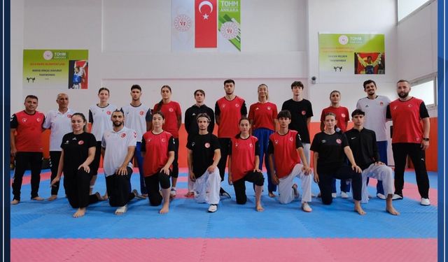 Milli Tekvandocular Dünya Şampiyonası’na Hazırlanıyor