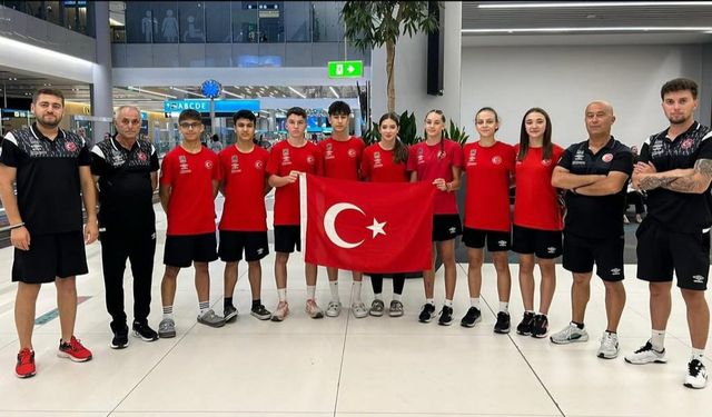 "U15 Tetratlon Milli Takımı Dünya Şampiyonası’nda"