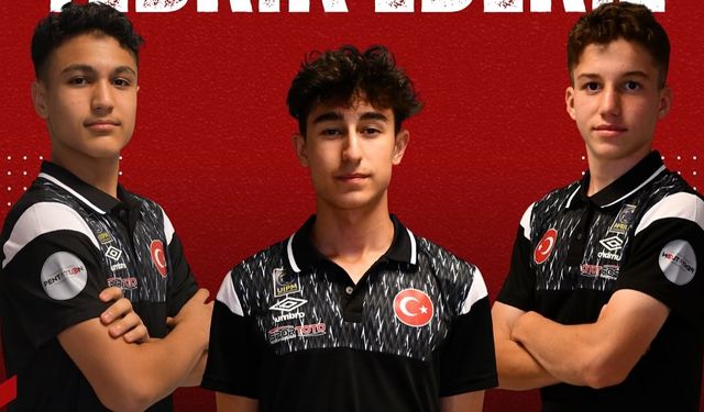 U15 Tetratlon’da Erkek Takımımız Dünya 2.si Oldu