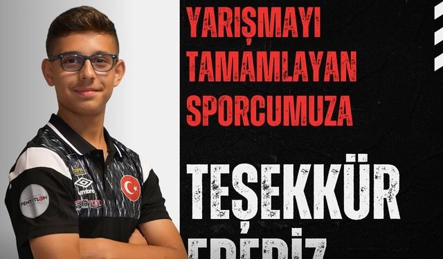 U15 Tetratlon’da Dağhan Emir Demiryürek'ten Başarı