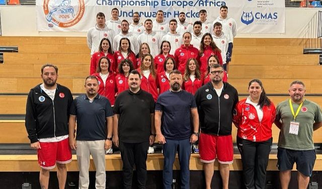 Sualtı Hokeyi Millilerinden Avrupa-Afrika’ya Güçlü Başlangıç