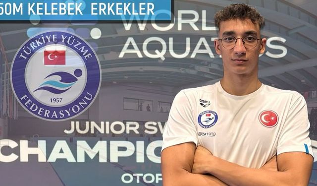 Arda Akkoyun 50m Kelebekte Yarı Finale Yükseldi