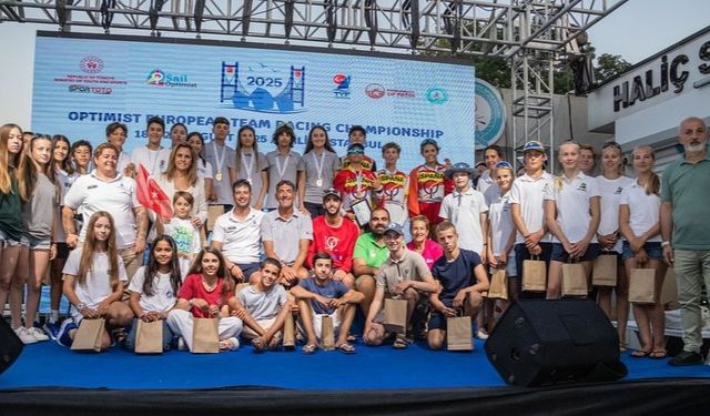 Optimist Şampiyonası’nda Türkiye İkinci Oldu