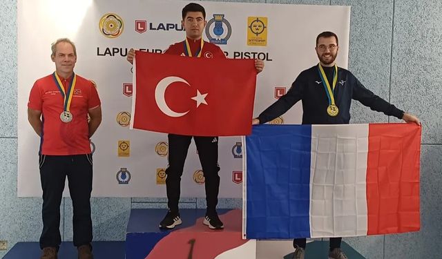 Ömer Özder’den Avrupa Kupası’nda Altın Madalya