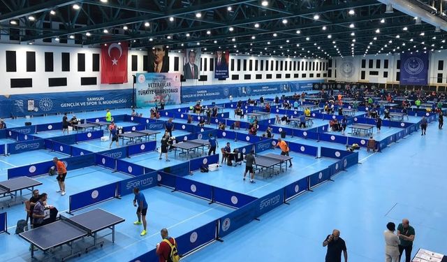 Veteranlar Türkiye Şampiyonası Samsun’da Başladı