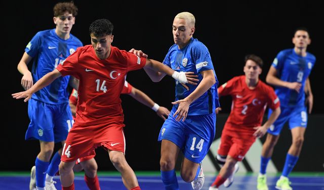 U19 Futsal Millî Takımı, Slovenya’ya 4-1 mağlup oldu