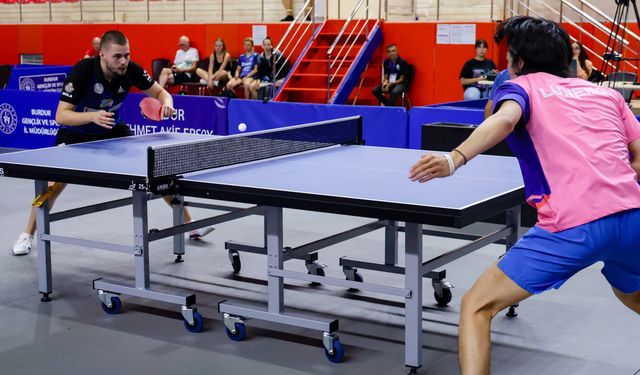 Avrupa Masa Tenisi Şampiyonası Burdur’da tamamlandı