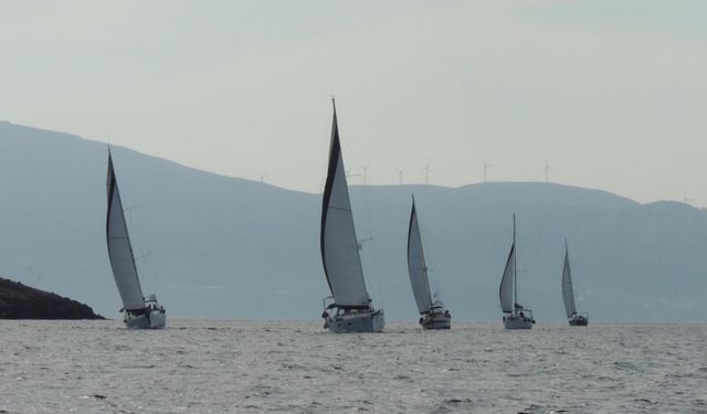 Foça’da Yelken Şenliği Ege’de Dostluk Rüzgârı Estirdi