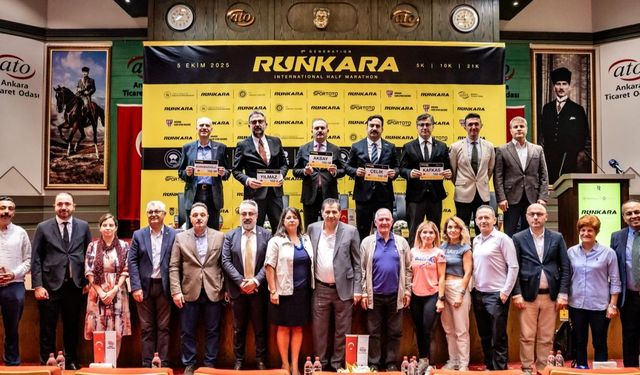 Runkara Yarı Maratonu’nun lansmanı Ankara’da yapıldı
