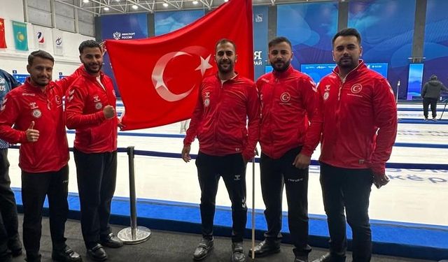 Erkek Curling Milli Takımı Rusya’daki turnuvaya galibiyetle başladı