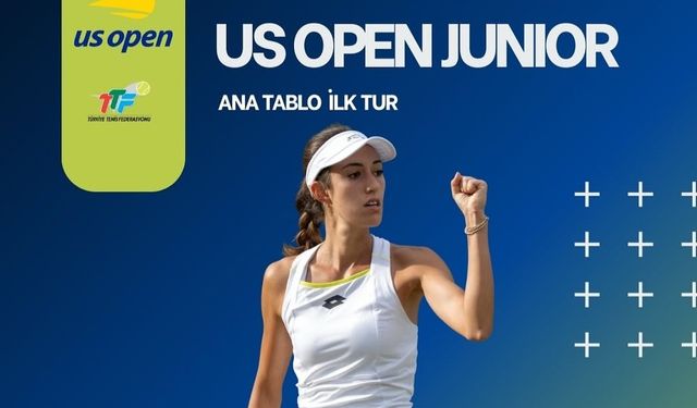 Deniz Dilek, US Open Junior’da 2. Tura Yükseldi
