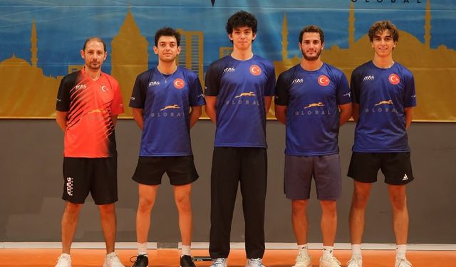 Balkan Şampiyonası’nda Masa Tenisinde Çifte İkincilik