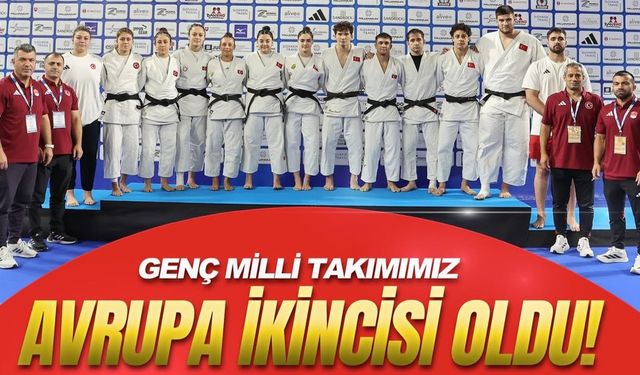 Milli Takım Avrupa Judo Şampiyonası'nda Gümüş Aldı