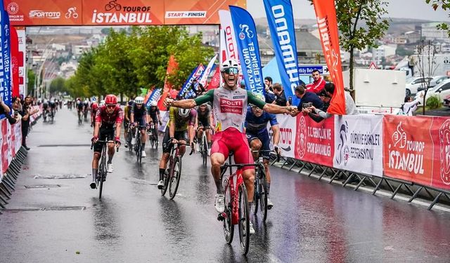 Tour of İstanbul 3. etap zaferi Giovanni Lonardi’nin