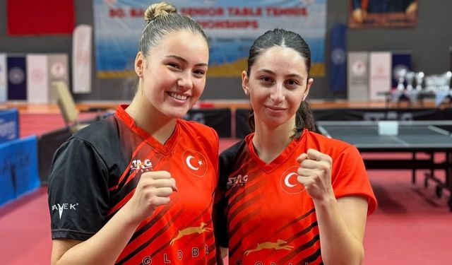 Ece Haraç ve Özge Yılmaz Balkan şampiyonu oldu