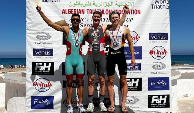 Gültigin Er Afrika Triatlon Kupası’nda ikinci oldu