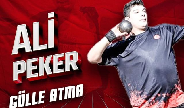 Ali Peker gülle atmada Dünya 31.’si oldu