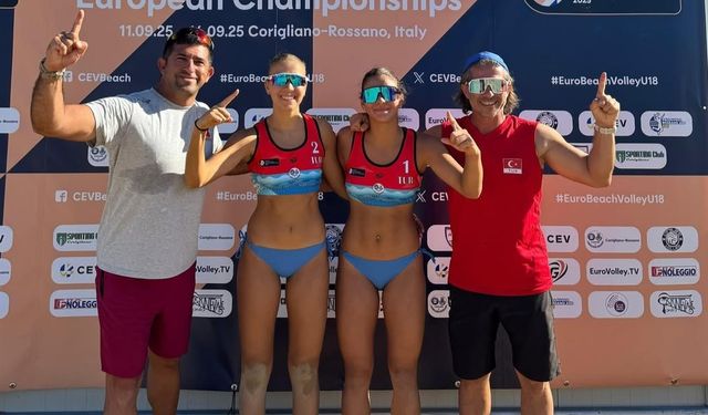 U18 Plaj Voleybolu Milli Takımlarımız Avrupa’yı tamamladı