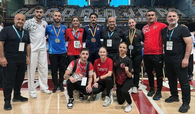 Milli Karateciler Akdeniz’de 5 Madalya Kazandı