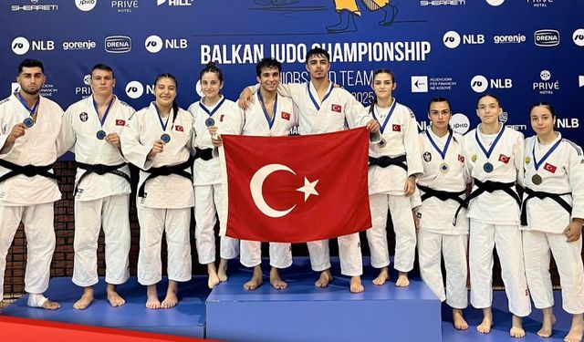 Milli judocular Balkan Şampiyonası’nda 10 madalya aldı