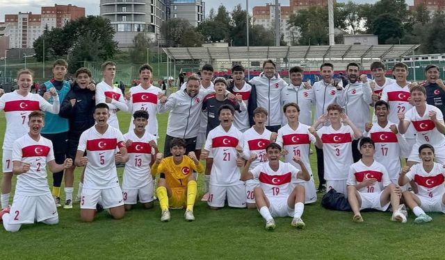 U15 Takım UEFA Gelişim’de ilk maçını kazandı