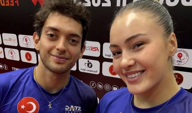Tugay Yılmaz ve Ece Haraç WTT Kapadokya’da Gümüş