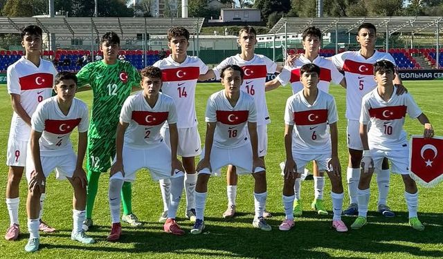 U15 Millî Takımı, UEFA Turnuvası’nı 3. bitirdi