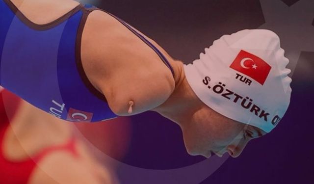 Sevilay Öztürk 50 metrede gümüş madalya aldı